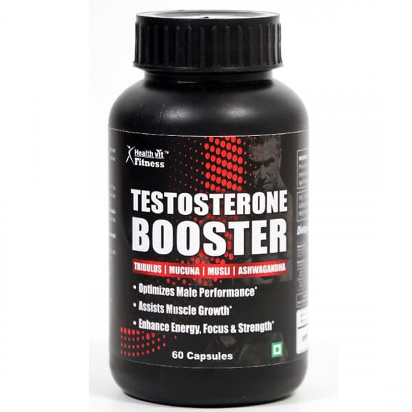 HealthVit Fitness Testosterone Booster 60 Capsules
