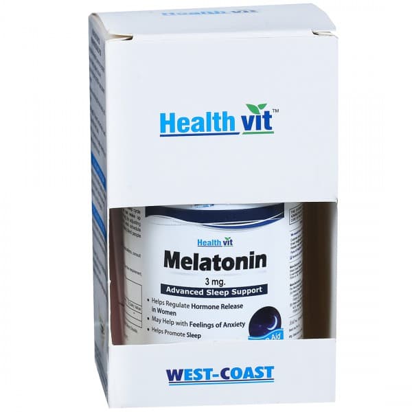 HealthVit Melatonin 3 mg 60 Tablets