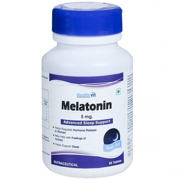 HealthVit Melatonin 5 mg 60 Tablets