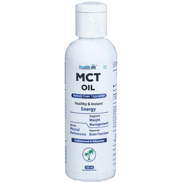 HealthVit MCT Oil Unflavoured & Odourless 100 ml