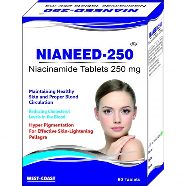 HealthVit Nianeed 250 mg 60 Tablets