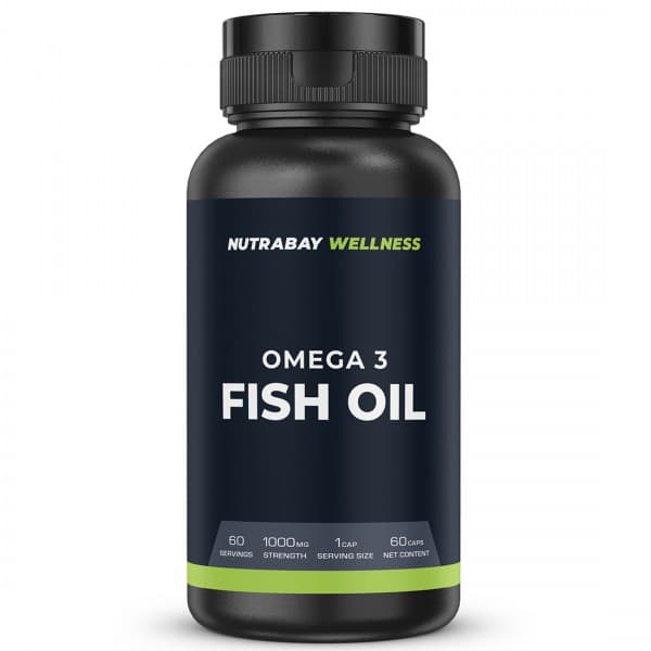 Nutrabay Wellness Omega 3 Fish Oil 1000 mg 60 Capsules