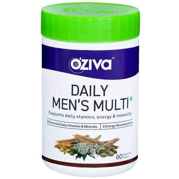 Oziva Daily Mens Multi Vegetarian 60 Tablets
