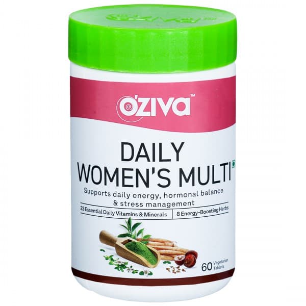 Oziva Daily Womens Multi Vegetarian 60 Tablets