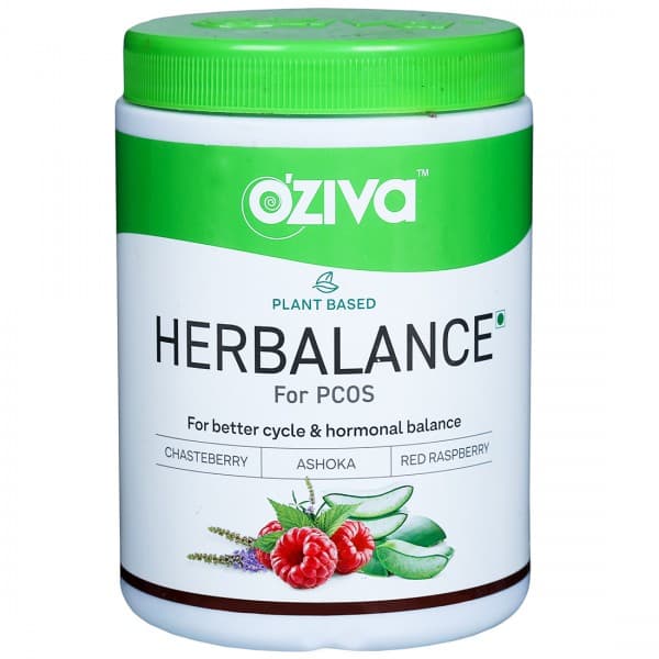 Oziva Plant Based Herbalance for PCOS & Hormonal Balance 250 g
