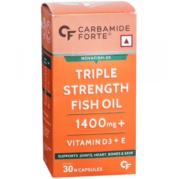 Carbamide Forte Novafish 3X Triple Strength Fish Oil 1400 mg 30 Capsules