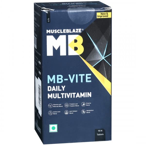 MuscleBlaze MB Vite Daily Multivitamin 90 Tablets