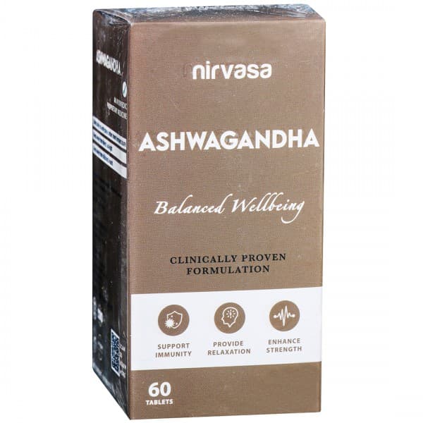 Nirvasa Ashwagandha 500 mg 60 Tablets