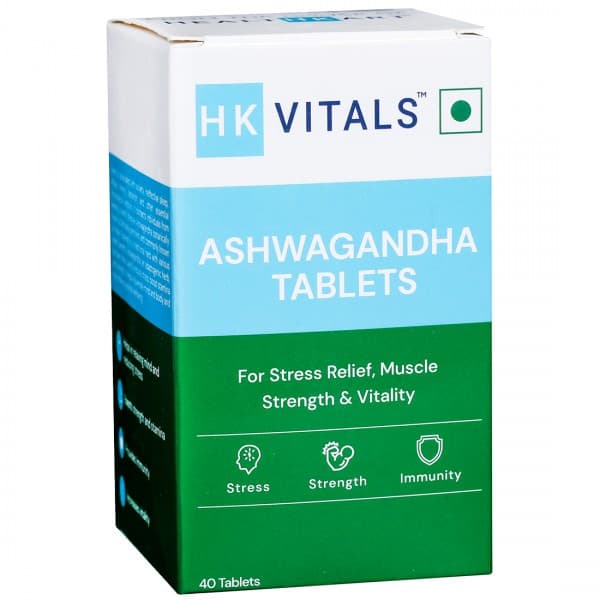 Healthkart HK Vitals Ashwagandha 40 Tablets