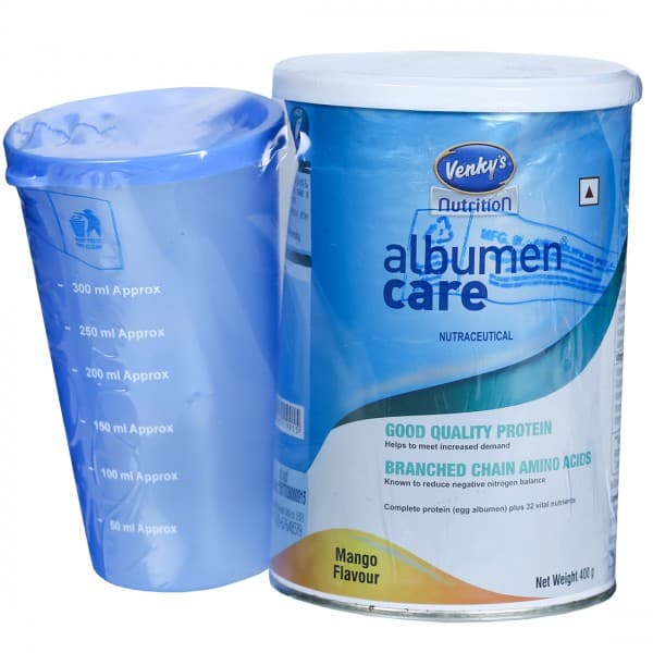 Albumen Care Mango Flavour Powder (Free Shaker) 400 g