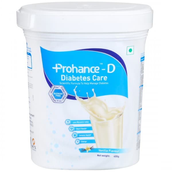 Prohance D Vanilla Flavour Sugar Free Powder 400 g