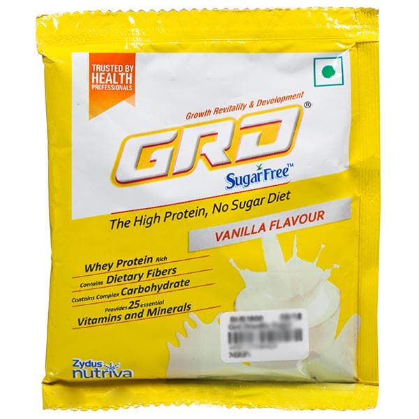 Grd Vanilla Flavour Sugar Free Powder 30 g