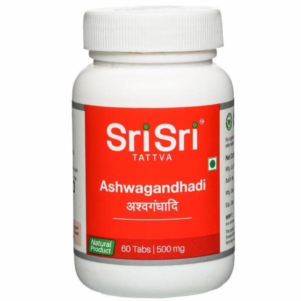 Sri Sri Tattva Ashwagandhadi 500 mg 60 Tablet