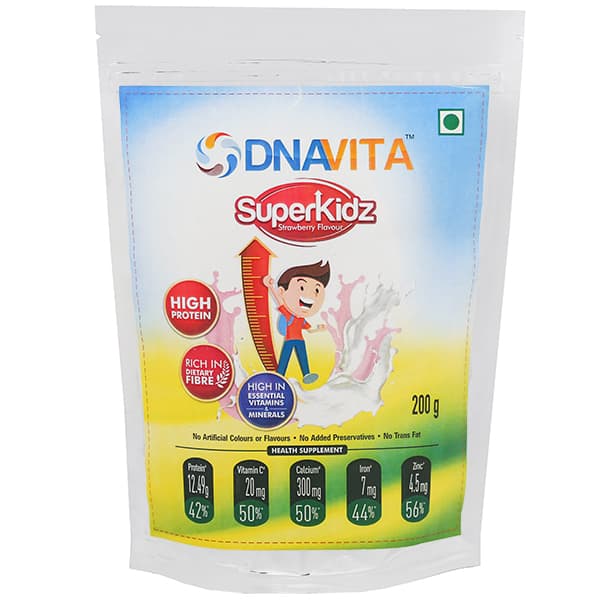 DNAVITA Superkidz Strawberry Refill 200 g