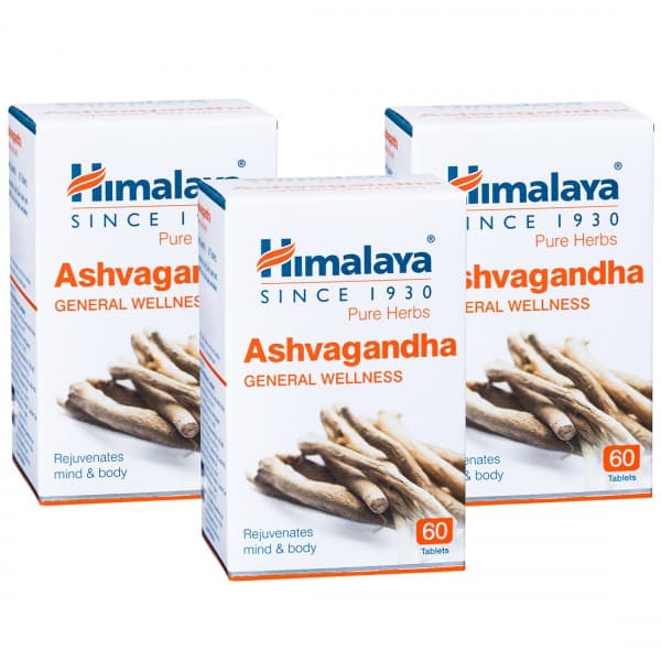 Himalaya Ashvagandha 3 x 60 Tablets