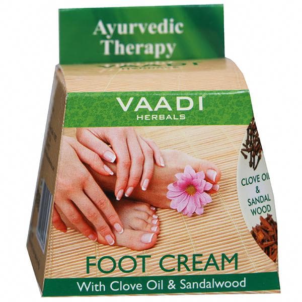 Vaadi Herbals Foot Cream With Colve Oil & Sandalwood 30 g