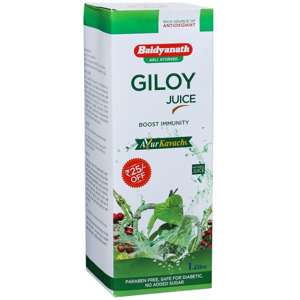 Baidyanath Nagpur Giloy Juice Ayur Kavach (Off Rs 25) 1000 ml