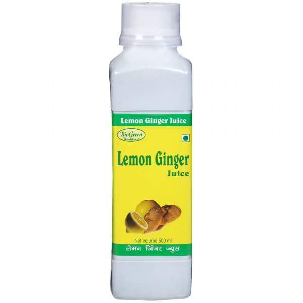Biogreen Healthcare Lemon Ginger Juice 500 ml