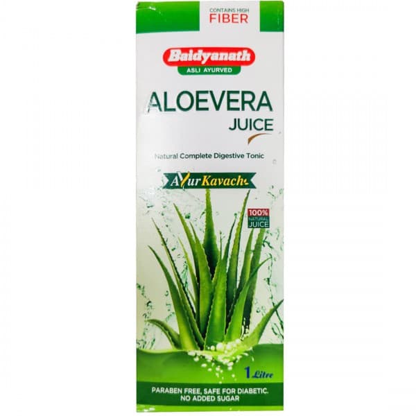 Baidyanath Jhansi Aloe Vera Juice Ayur Kavach 1000 ml
