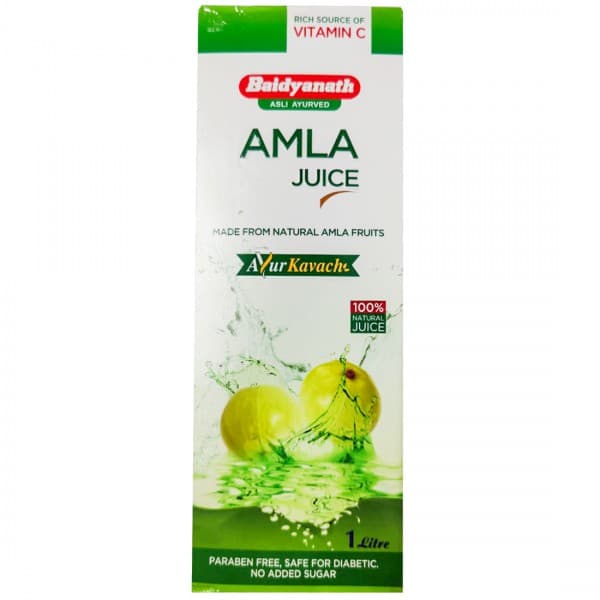 Baidyanath Jhansi Amla Juice Ayur Kavach 1000 ml