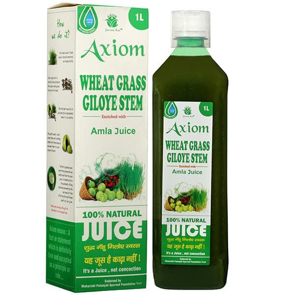 Axiom Wheat Grass Giloye Stem Amla Juice 1000 ml