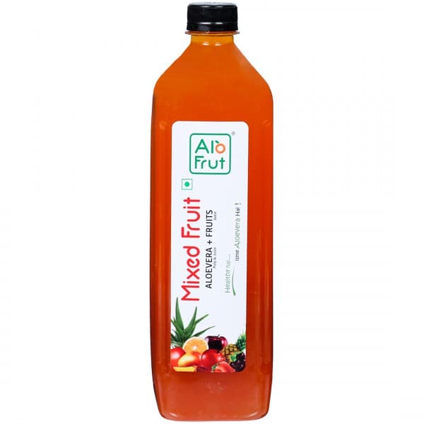 Axiom Alo Frut Mixed Fruit Aloevera + Fruits Juice 1 L