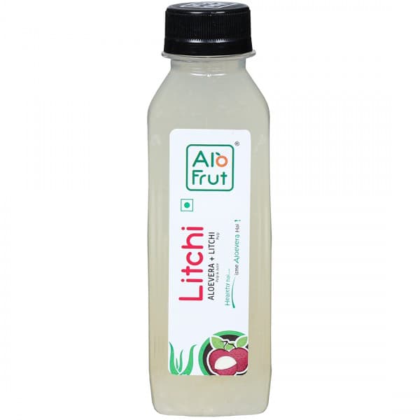 Axiom Alo Frut Litchi Aloevera + Litchi Juice 200 ml