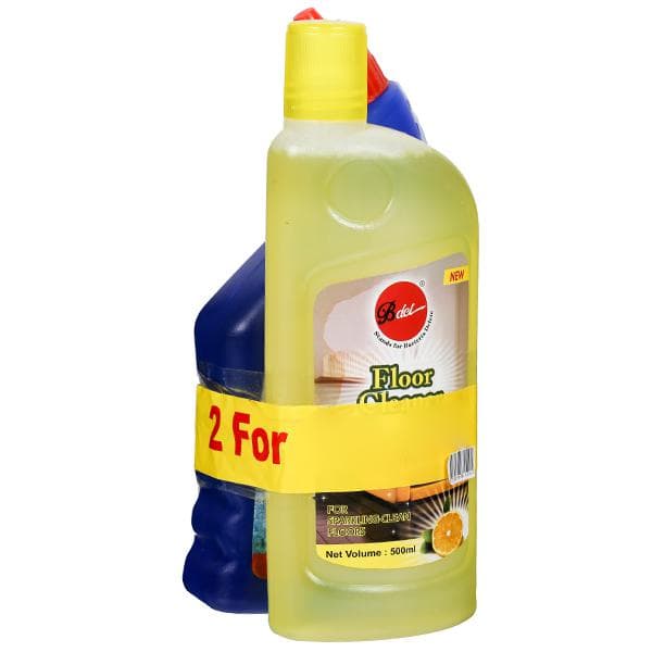 Bdel Floor Cleaner Lime & Fresh Pine Toilet Cleaner Combo Pack 2 x 500 ml