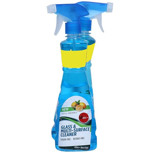 Bdel Glass & Multi-Surface Cleaner Citrus (Free 50 ml) 2 x 450 ml