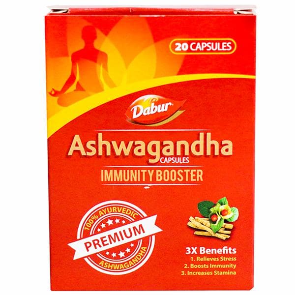 Dabur Ashwagandha Immunity Booster 2 x 10 Capsules