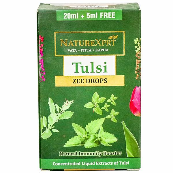 NatureXprt Tulsi Zee Drops Natural Immunity Booster (Free 5 ml) 20 ml