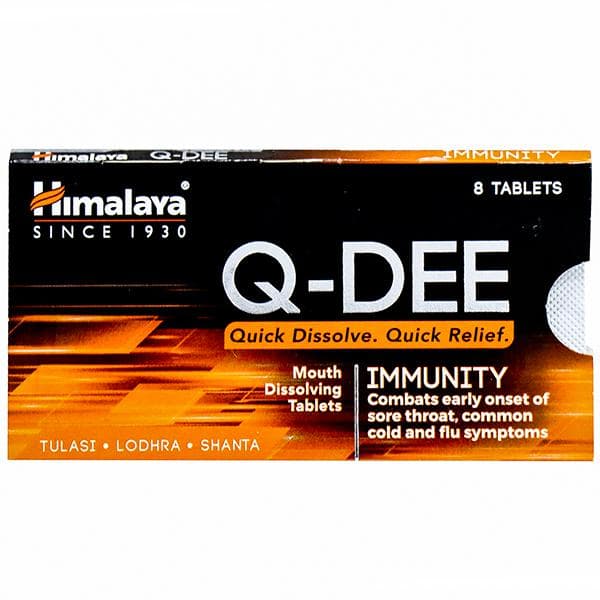 Himalaya Q-Dee Immunity Mouth Dissolving 8 Tablets