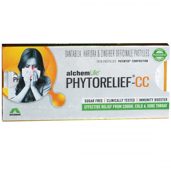PhytoRelief CC (Sugar Free) 10 Lozenges