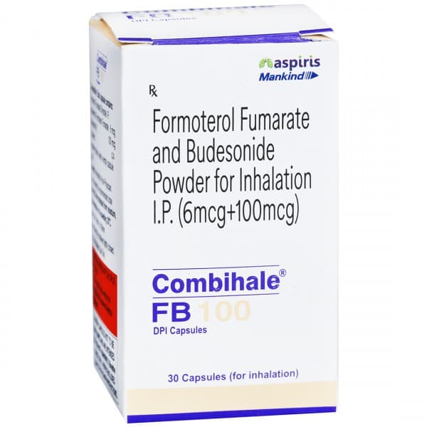 Combihale FB 100 mcg DPI Capsule (30 Cap)