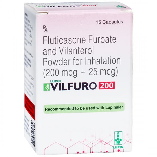 Vilfuro 200 mcg Inhalation Capsule (15 Cap)