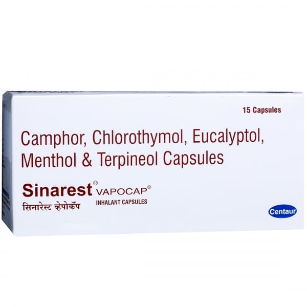 Sinarest Vapocap 15 Inhalant Capsules