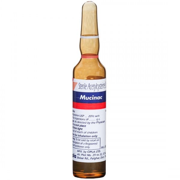 Mucinac Inhalation Solution 5 ml