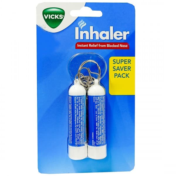 Vicks Inhaler Super Saver Pack 2 x 0.5 ml