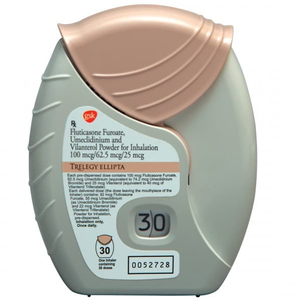 Trelegy Ellipta Inhaler (30 Dose)