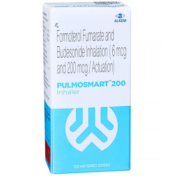 Pulmosmart 200 mcg Inhaler (120 Metered Doses)