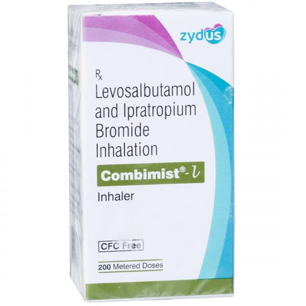 Combimist L Inhaler 12.6 g (200 Metered Doses)