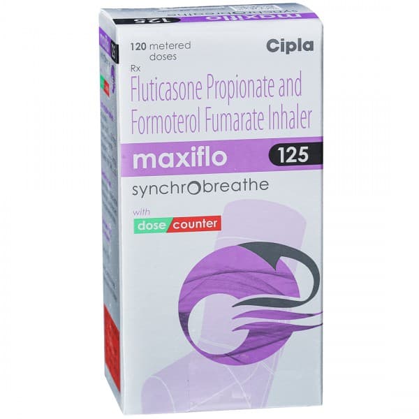 Maxiflo 125 Synchrobreathe Inhaler 7.6 g (120 Metered Doses)