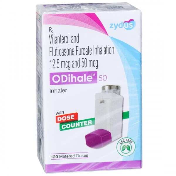 Odihale 50 mcg Inhaler 7.4 g (120 Metered Doses)