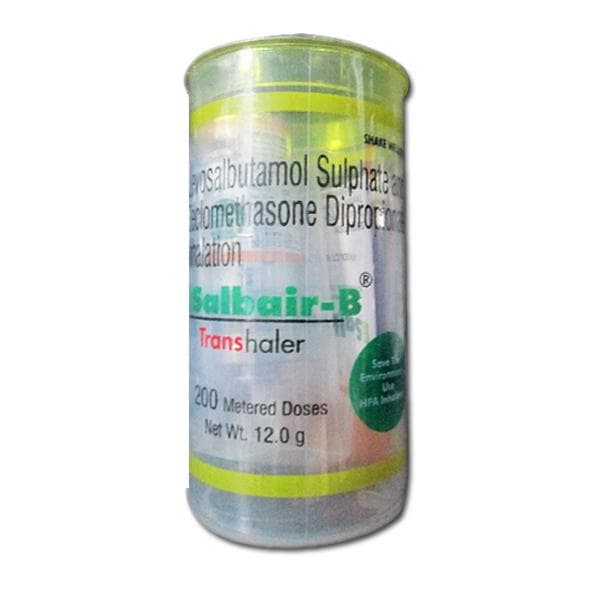 Salbair B Transhaler 12 g (200 Metered Doses)