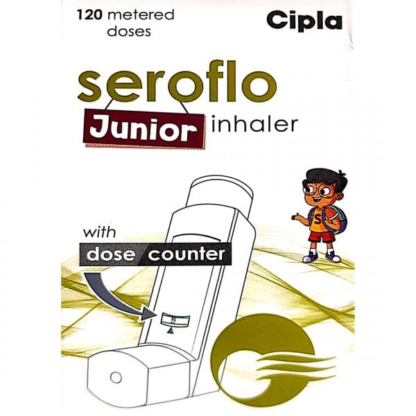 Seroflo Junior Inhaler 7.2 g (120 Metered Doses)