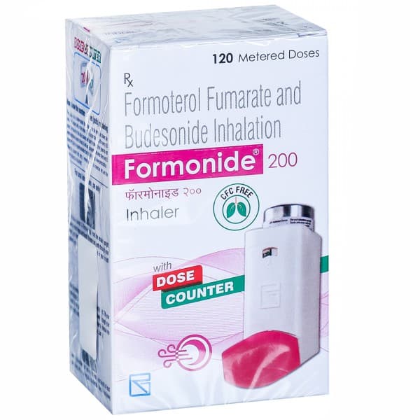 Formonide 200 mcg Inhaler 7.2 g (120 Metered Doses)