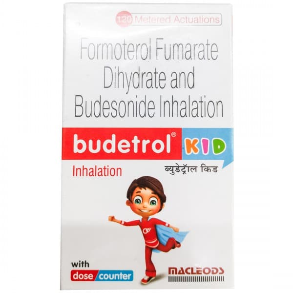 Budetrol Kid Inhalation with Doses Counter 7.2 g (120 Metered Actuation)