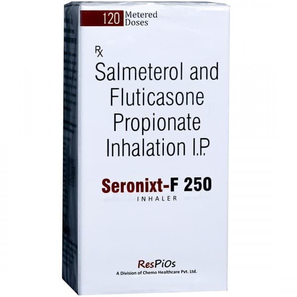 Seronixt F 250 Inhaler 7.2 g (120 Metered Doses)