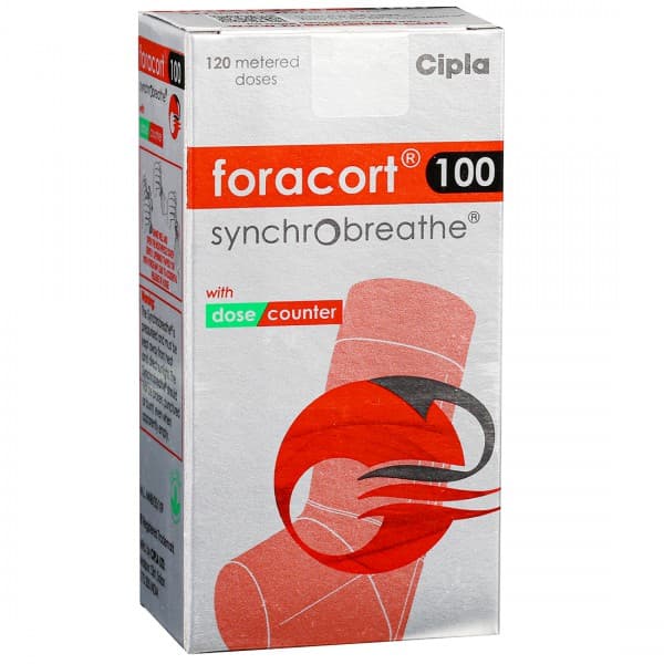Foracort 100 Synchrobreathe 7.2 g (120 Metered Doses)
