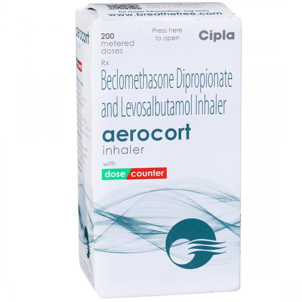 Aerocort Inhaler 12 g (200 Metered Doses)